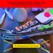 MEEDEN Fluorescent Acrylic Paint Set, 6 High Flow Colors (2 oz, 60 ml), Neon Fluid Acrylic, Glow in the Dark Paints for Canvas Painting